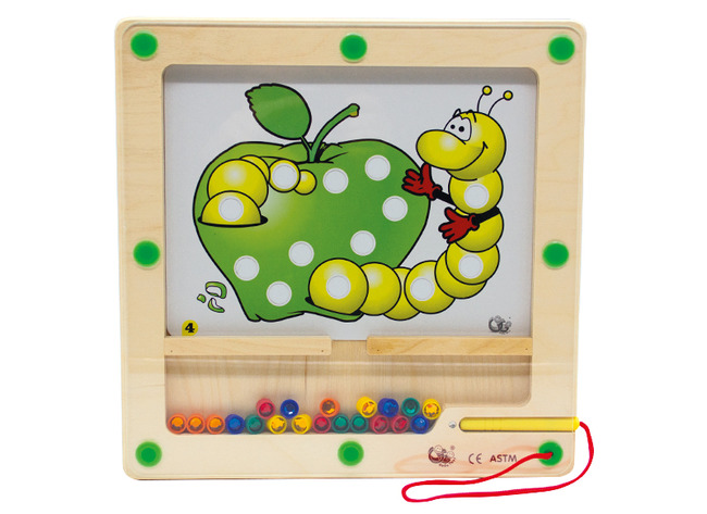 Kleur en vorm - Gogo Toys - Diamond Quest - getallen - magnetisch - fijne motoriek - doolhof - per spel