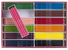 Potloden - kleurpotloden - Bruynzeel Mega - zeshoekig - dik - doos - voordeelpakket - set van 144 assorti