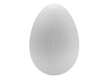 Figuren - piepschuim - ei - 160 mm - per stuk
