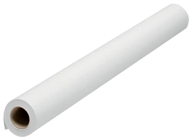 Papier - tekenpapier - 1,0 x 10 m - 120 g - wit - per rol