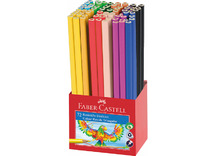 Kleurpotloden - Faber Castell Soft Grip - driekantig - 6 x 12 kl - set van 72 assorti