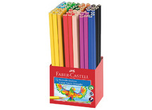 Potloden - kleurpotloden - Faber-Castell - driehoekig - set van 72 assorti