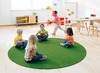 Tapijt - rond - 200 cm - met festonrand - per stuk