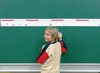 Getallenlijn - tot 100 - rood en wit - meetkunde - rekenen - per stuk