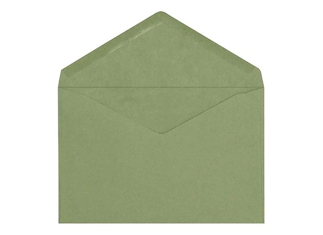 Briefomslagen - enveloppen - I-mail - groen - gegomd - 11,4 x 16,2 cm - set van 1000