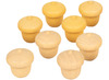 Open-ended - Wood-It Acorn - loose parts - eikelvormig - houten speelgoed - set van 30 assorti