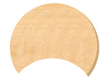 Tafel - blad - bite - diameter 100 cm