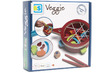 Spel - grijpspel - fijne motoriek - veggie - groentjes vissen - hout - per spel