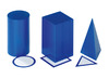 Geometrische lichamen - geometrische vormen - aanvulset voor RC4373 - meetkunde - set van 15 assorti