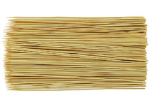 Stokken - hout - bamboe - 0,3 cm diameter - set van 100