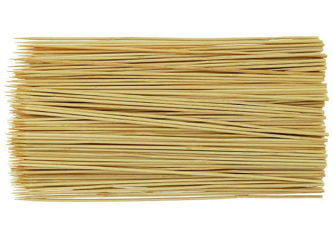 Stokken - hout - bamboe - 0,3 cm diameter - set van 100