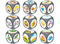 Spelaccessoires - dobbelstenen - Akros Dice For Making Up Stories - vertellen - set van 10 assorti