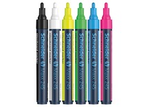 Stiften - krijtstiften - Schneider Maxx 245 - set van 6 assorti