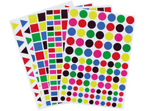 Stickers - vormen - geometrisch - set van 4200 assorti