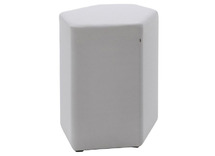 Poef - Bazalto - Hoog - 75 Cm - stofgroep vita - aquamarine - per stuk