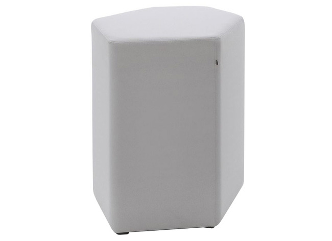 Poef - Bazalto - Hoog - 75 Cm - stofgroep vita - aquamarine - per stuk