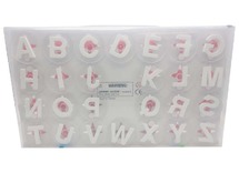 Stempels - Flexipress - hoofdletters - 5-6 cm - per set