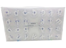Stempels - Flexipress - kleine letters - 4-5 cm - per set