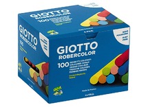 Krijt - Giotto - Robercolor - stofvrij - gekleurd - set van 100 assorti