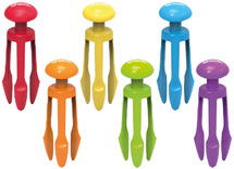 Pincetten - pengreep - Learning Resources - Tri-Grip Tongs - fijne motoriek - set van 6 assorti
