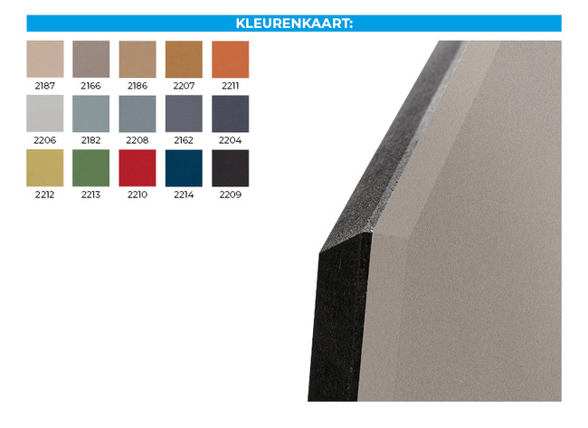 Bord - Prikbord - Float - 60 X 200 Cm