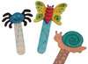 Stokken - hout - insecten - set van 6