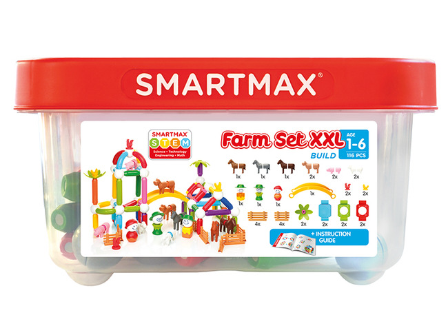 Bouwset - SmartMax Farm Set XXL - boerderij - set van 116