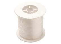 Koord - nylondraad - transparant - 1,0 mm x 100 m - per rol