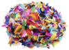 Decoratie - pluimen - 115 g - gekleurd - per stuk