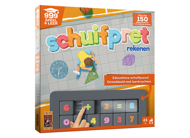 Taalspel - 999Games Schuifpret rekenen - per spel