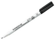 Stiften - whiteboard stiften - Staedtler Lumocolor Whiteboard Pen - zwart - per stuk