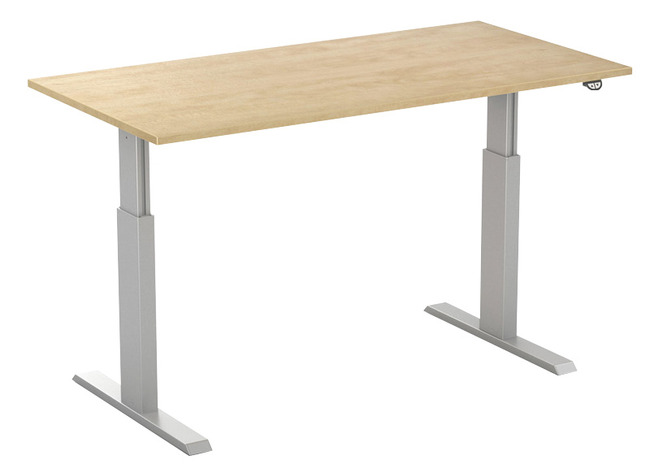 TAFEL - ALUFORCE - ELEKTRISCH VERSTELBARE TAFEL - 140 X 80 CM