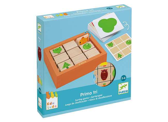 Spel - observatie - Djeco Primo Tri - kleur en vorm - per spel