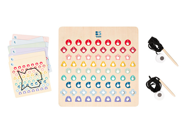 Denkspel - BS Toys Thread & Codes - rijgen - per spel