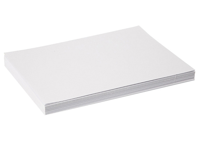 Papier - tekenpapier - 60 x 85 cm - 200 g - wit - pak van 125 vellen