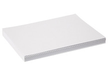 Papier - tekenpapier - 60 x 85 cm - 200 g - wit - 125 vellen