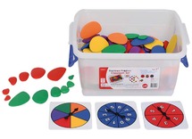 Kleur en vorm - EDX Education - vormen - regenboogstenen - voordeelpakket - set van 252 assorti