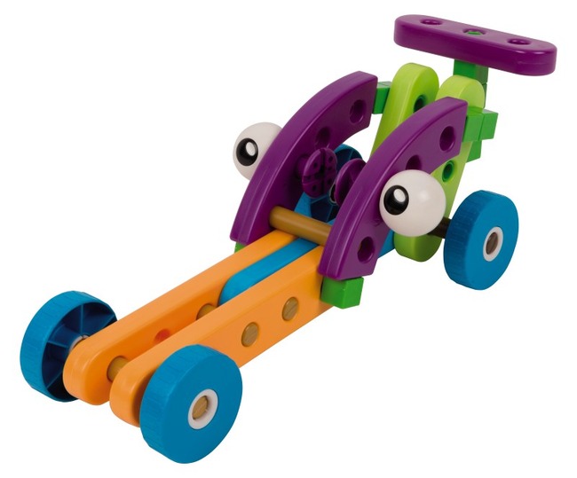 Bouwset - techniek - bouwen - voertuigen - autos - set van 70 - constructie