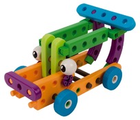 BOUWSET - TECHNIEK - BOUWEN - VOERTUIGEN - AUTOS - SET VAN 70 - CONSTRUCTIE