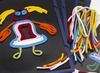 Rijgen - veterbord met veters - velcro - per spel