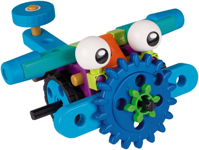 Bouwset - techniek - bouwen - robots - set van 53 assorti