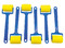 Verfrollers - verf - 4,5 cm - set van 5