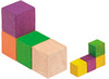 Blokken - EDX education - hout - set van 390 assorti