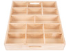 Sorteerbak - tickit Wooden Sorting Tray - 50 x 43,5 cm - hout - 14 vakken - loose parts - per stuk