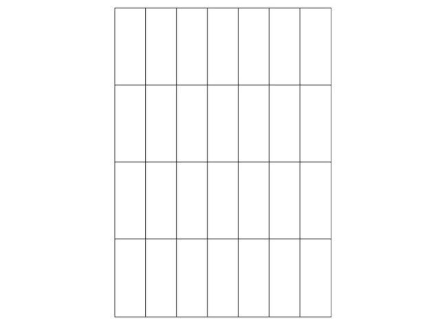 Etiketten - Apli - zelfklevend - 2 x 5 cm - set van 420