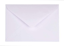 Briefomslagen - gewoon - wit - zonder strip - per 500