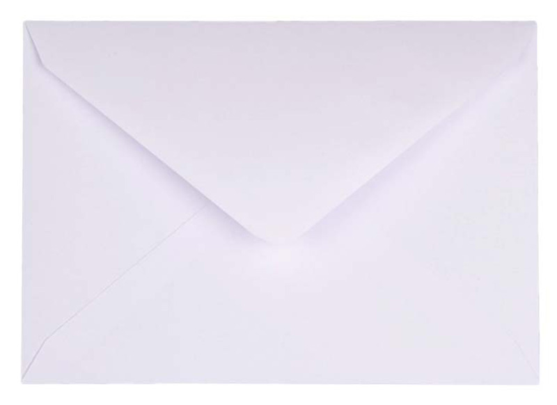 Enveloppes C6 - 11 x 17 cm - blanches - gommées - set de 500 - Baert