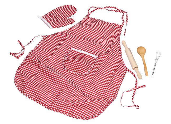 Rollenspel - keukenschort - met accessoires - per set