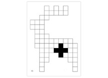 Spel - constructiespel - Pentomino - tetris - nabouwen - ruimtelijk inzicht - set 2 - opdrachtkaarten voor LV1150 - set van 15 assorti