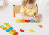 Spel - kleur en vorm - Nathan Atelier Caterpillar - rups - met opdrachtkaarten - per spel